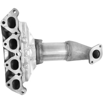 Catalytic Converter with Integrated Exhaust Manifold