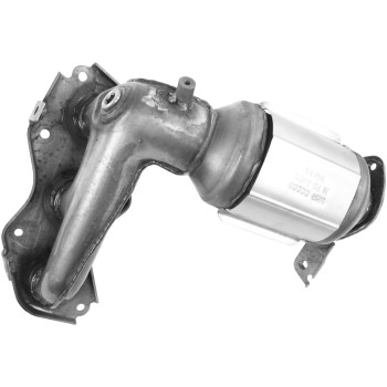 Catalytic Converter with Integrated Exhaust Manifold