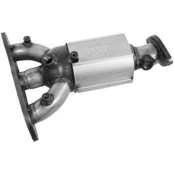 Catalytic Converter with Integrated Exhaust Manifold