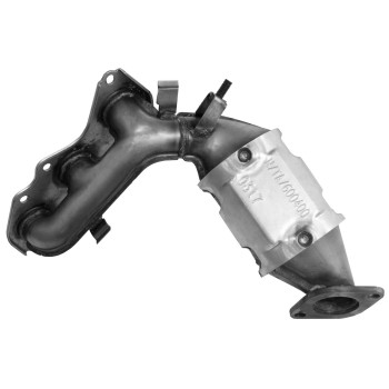 Catalytic Converter with Integrated Exhaust Manifold