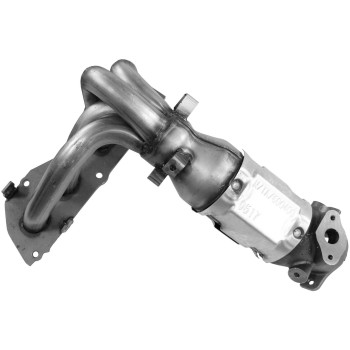 Catalytic Converter with Integrated Exhaust Manifold