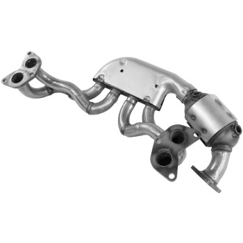 Catalytic Converter with Integrated Exhaust Manifold