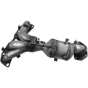 Catalytic Converter with Integrated Exhaust Manifold