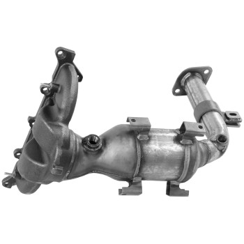 Catalytic Converter with Integrated Exhaust Manifold