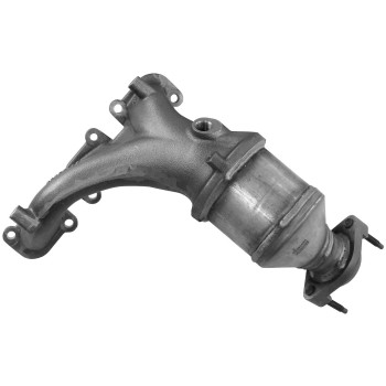 Catalytic Converter with Integrated Exhaust Manifold