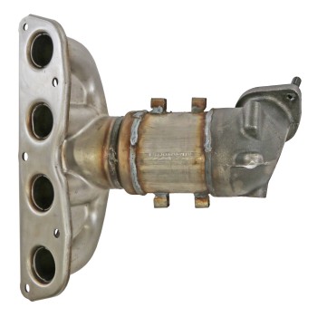 Catalytic Converter with Integrated Exhaust Manifold