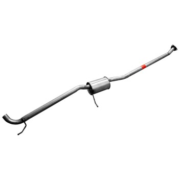 Exhaust Resonator and Pipe Assembly