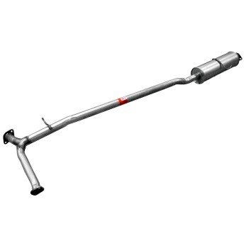 Exhaust Resonator and Pipe Assembly