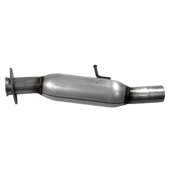 Exhaust Resonator and Pipe Assembly