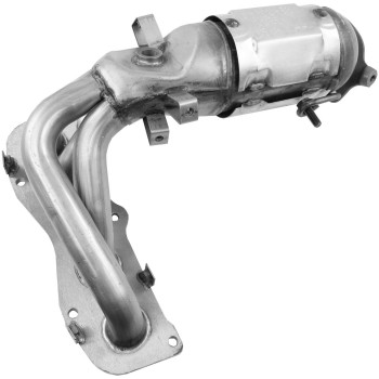 Catalytic Converter with Integrated Exhaust Manifold