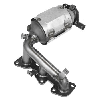 Catalytic Converter with Integrated Exhaust Manifold