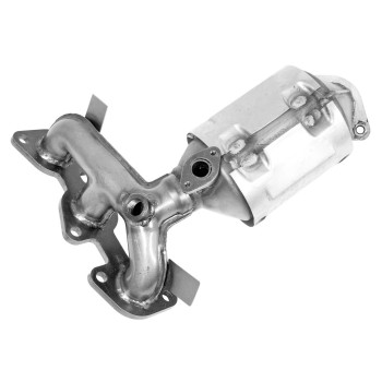 Catalytic Converter with Integrated Exhaust Manifold