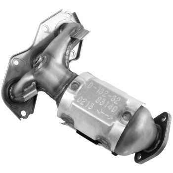 Catalytic Converter with Integrated Exhaust Manifold