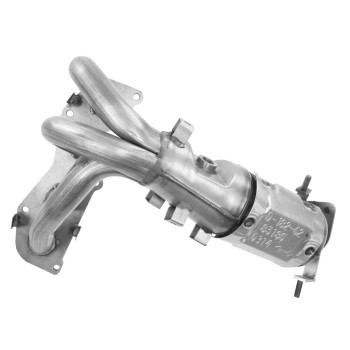 Catalytic Converter with Integrated Exhaust Manifold