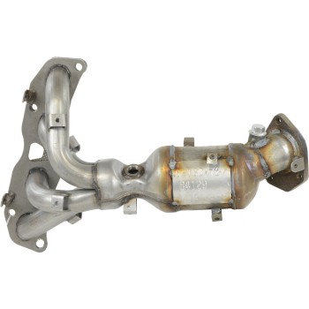 Catalytic Converter with Integrated Exhaust Manifold