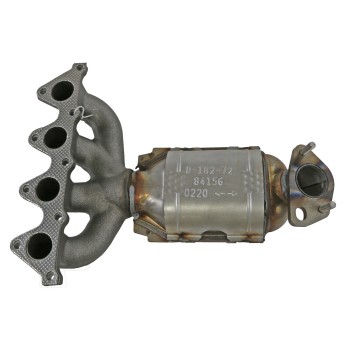Catalytic Converter with Integrated Exhaust Manifold