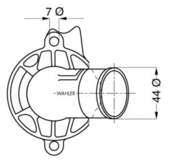 Engine Coolant Thermostat Housing Assembly