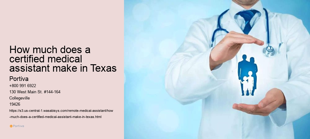 How much does a certified medical assistant make in Texas