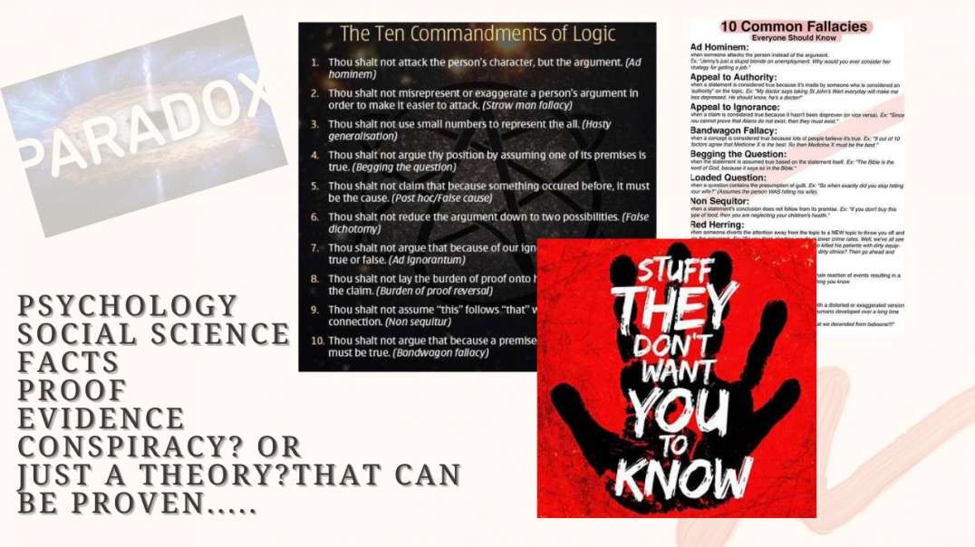 #2- 10 Rules of Logic - psychological warfare