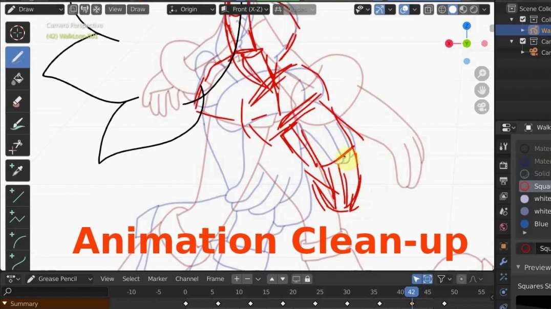 Animation Process: Clean up
