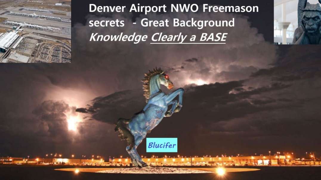 Denver Airport part 2 - One of the most evil places on Earth. Also