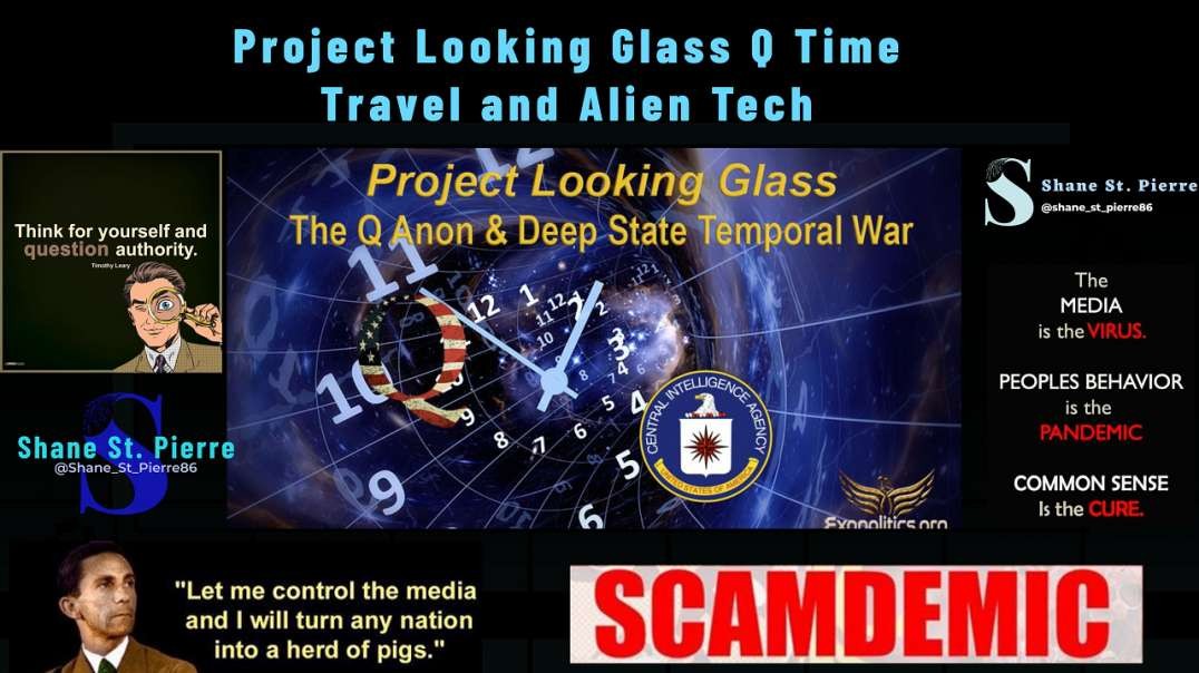 ⁣Project Looking Glass Q Time Travel and Alien Tech