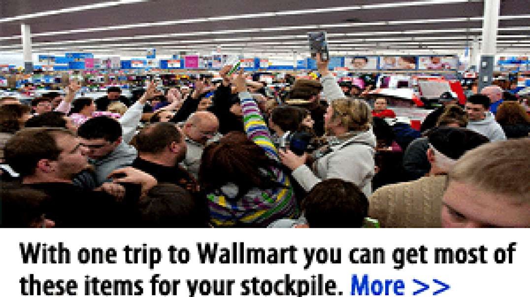 With one trip to Wallmart you can get most of these items for your stockpile