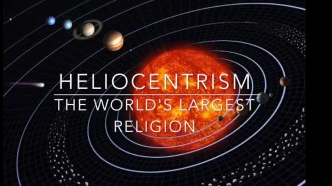⁣Heliocentrism is a Luciferian Satanic Fantasy
