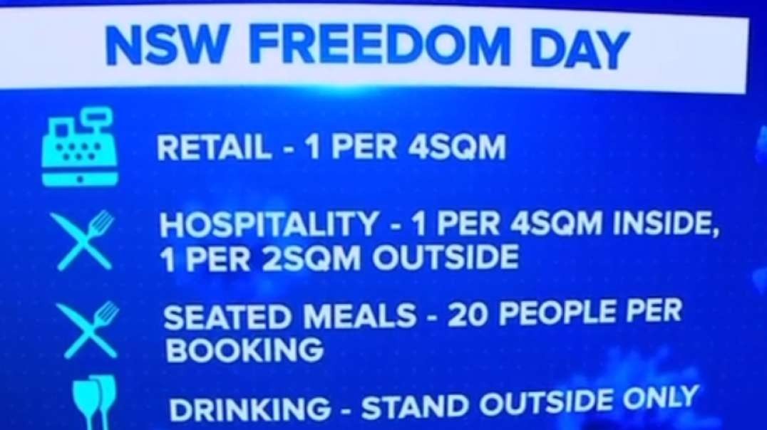 NSW Rules for Freedom Day..
