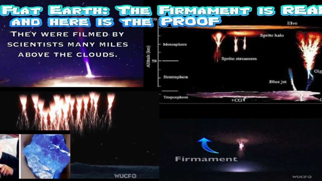⁣Flat Earth: The Firmament is REAL and here is the PROOF [Chemical Composition of Sky Ice]