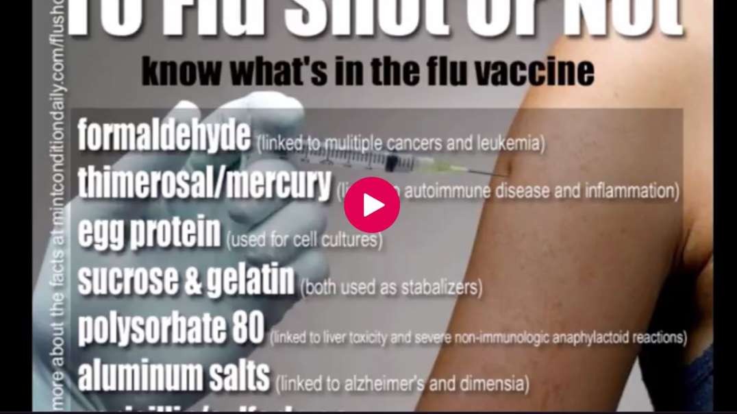 THE FLU SHOT VIDEO THAT EVERYONE NEEDS TO SEE AND SHARE