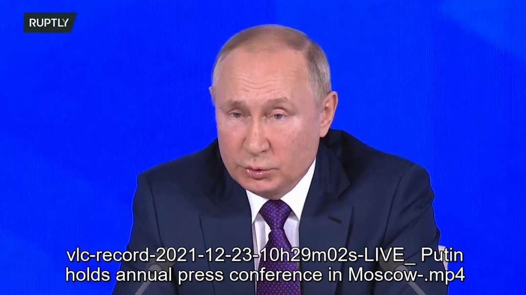 Putin holds annual press conference in Moscow