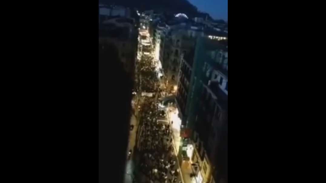MASSIVE MANDATE PROTESTS in Spain!!!