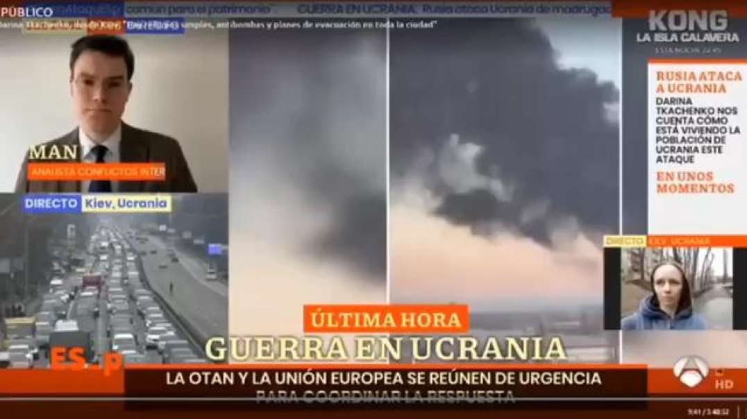 Spanish MSM fakes their report on Ukraine using a video game. (Fake News Media)