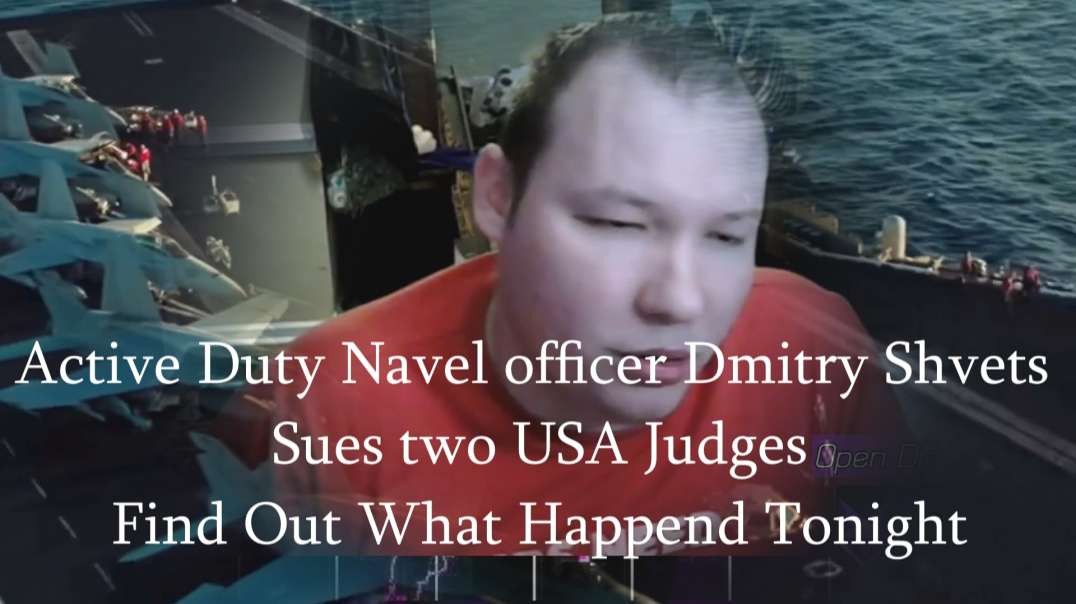 Navy officer Sues two Judges Find Out What Happened Tonight 8PM CDT #infowindnewnews 8pm.