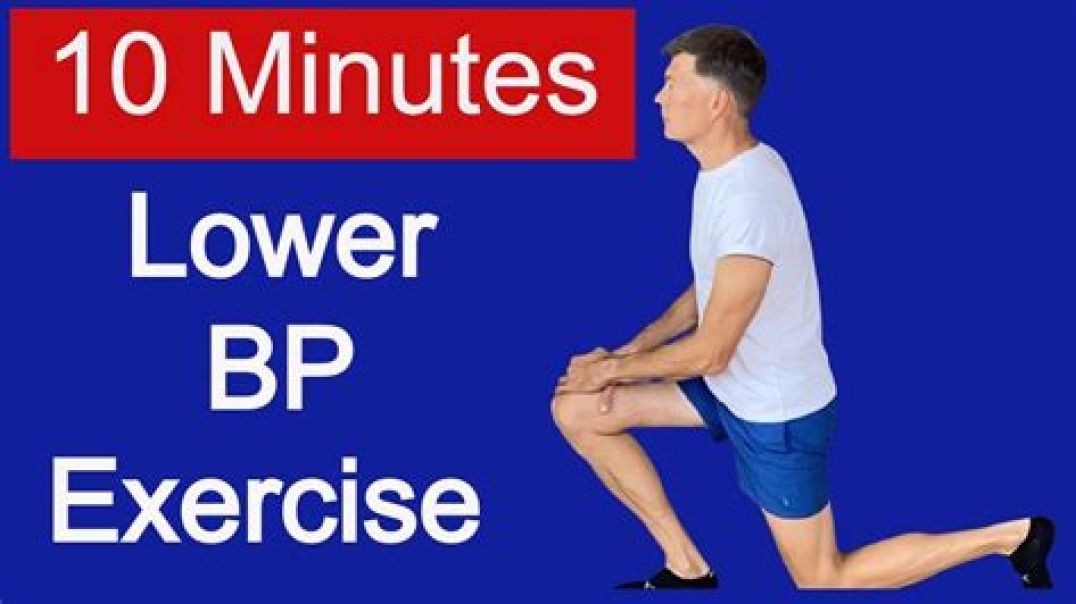 How to Lower Blood Pressure Immediately - 10 Min Exercise for High Blood Pressure