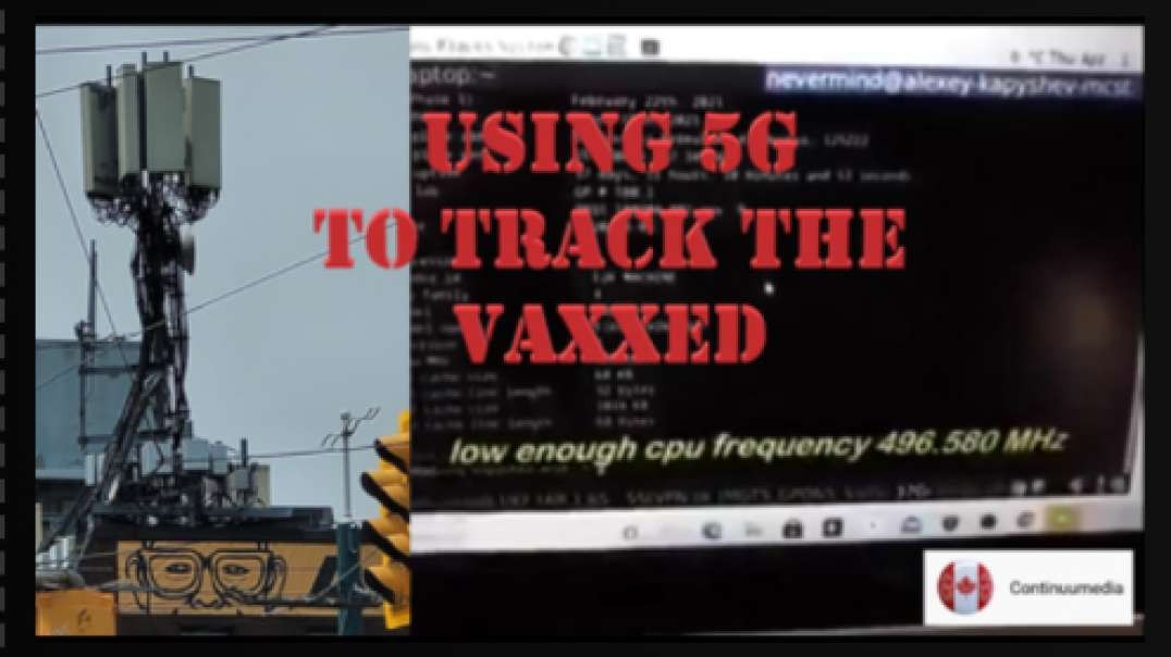 PROOF You Are All Chipped!  The Vaxxed Are Being Tracked Using 5G WiFi Technology!!!