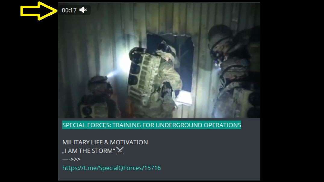 SPECIAL FORCES - UNDERGROUND OPERATIONS