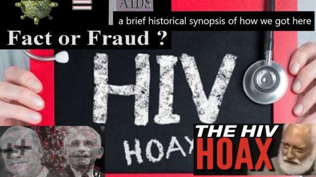 ⁣The HIV/⁣AIDS Hoax was crucial to the  weaponized VAIDS now poised to decimate humanity