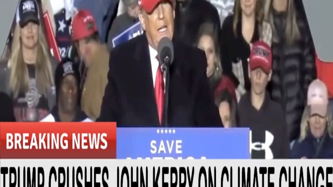 🔥#AWESOME!!  #DonaldTrump CRUSHES  #JohnKerry  on #ClimateChange🔥