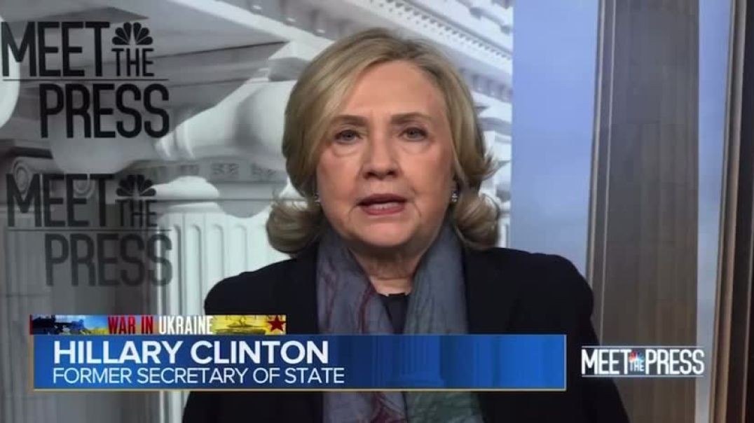 Hillary Clinton says the United States needs to “double down” on our efforts to support Ukraine