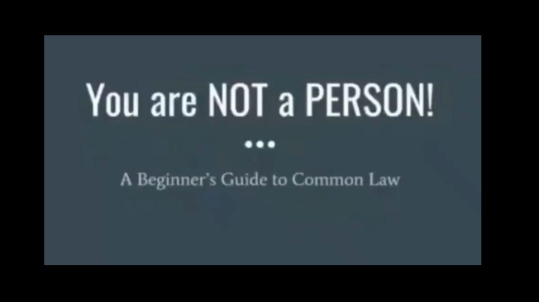 A Beginners' Guide to Common Law