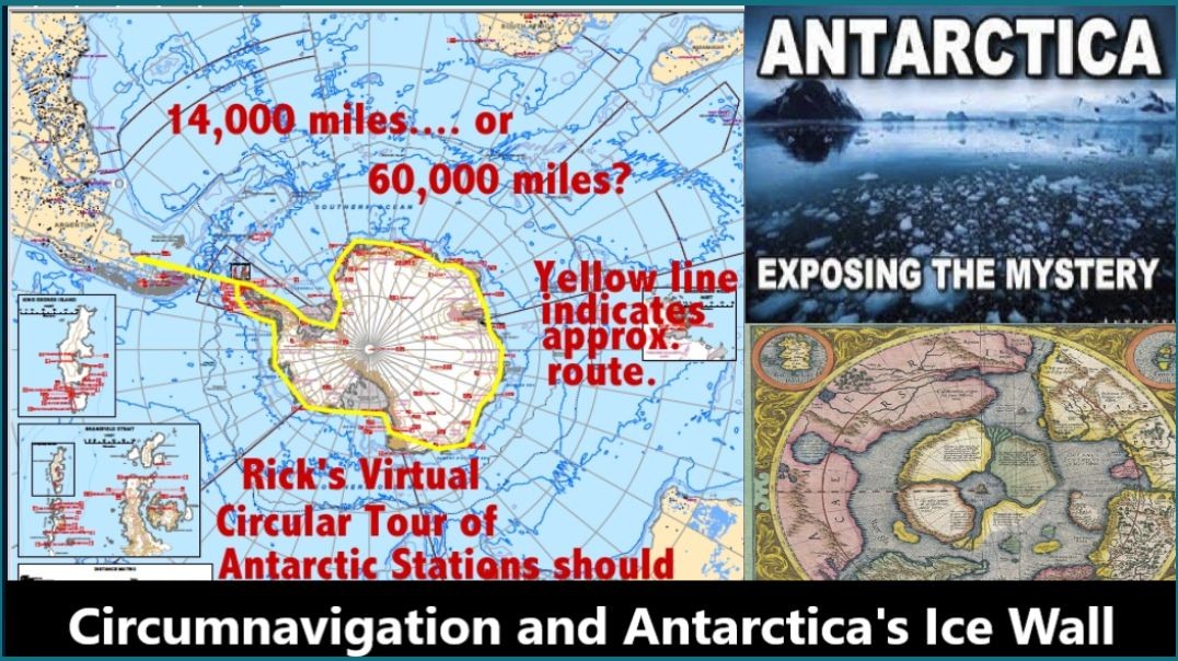 ⁣NO ONE has EVER circumnavigated the Earth South to North [Antarctica is NOT a continent]