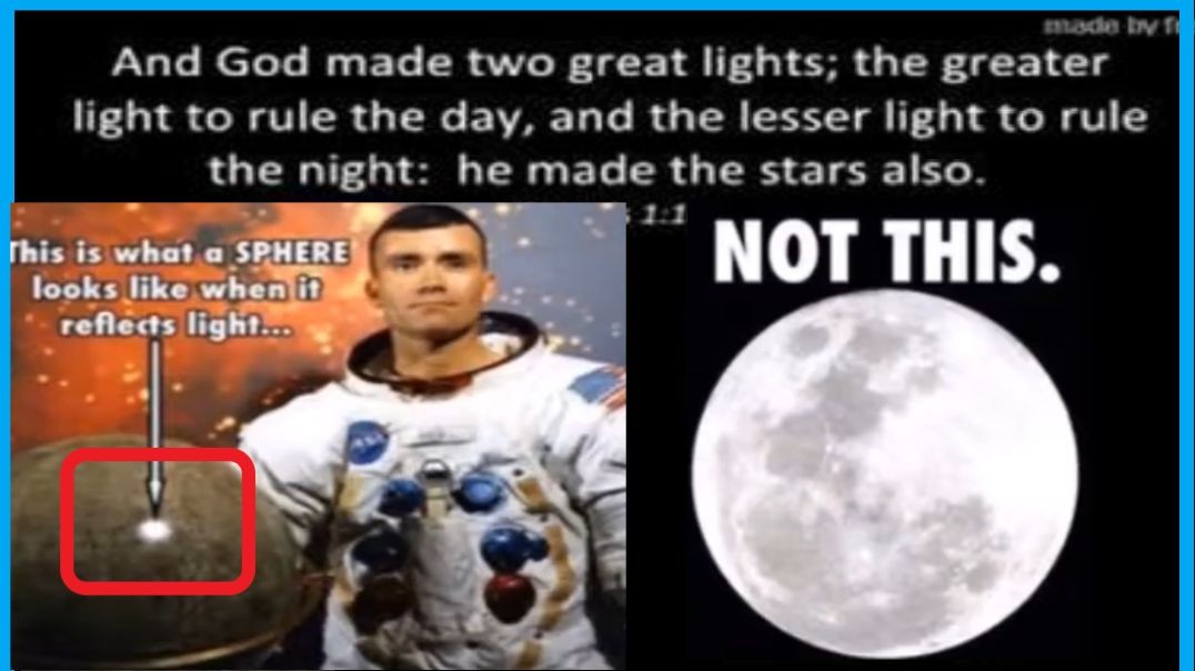 ⁣The Moon Does NOT Reflect Light