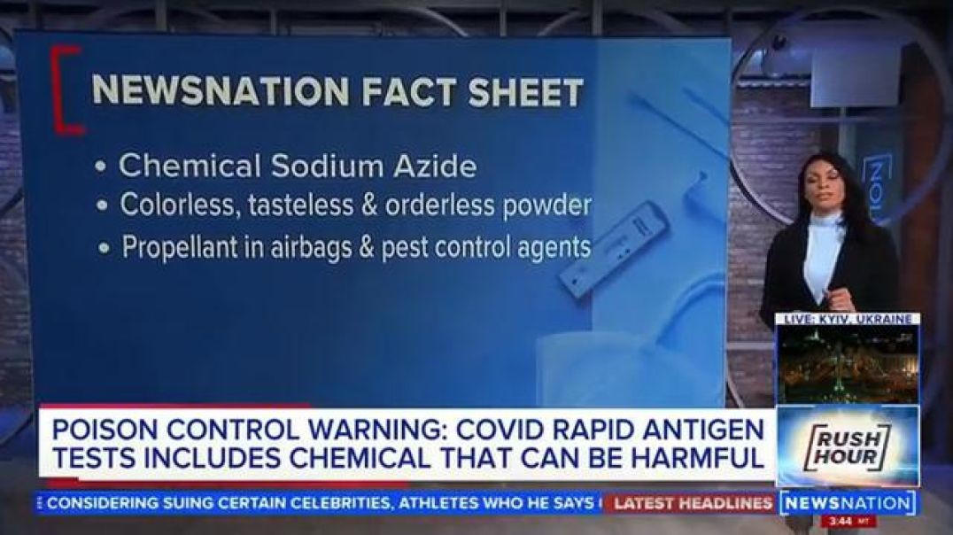 poison control warning covid rapid agent test