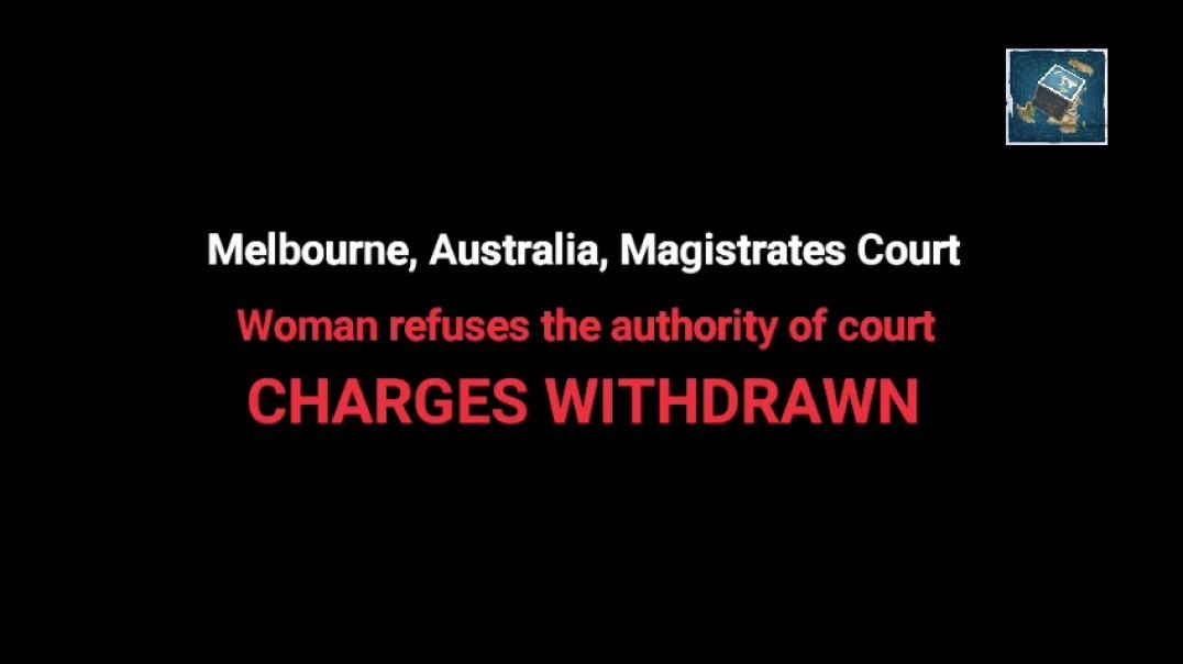 AUSTRALIAN WOMAN BEATS COURT USING COMMON LAW