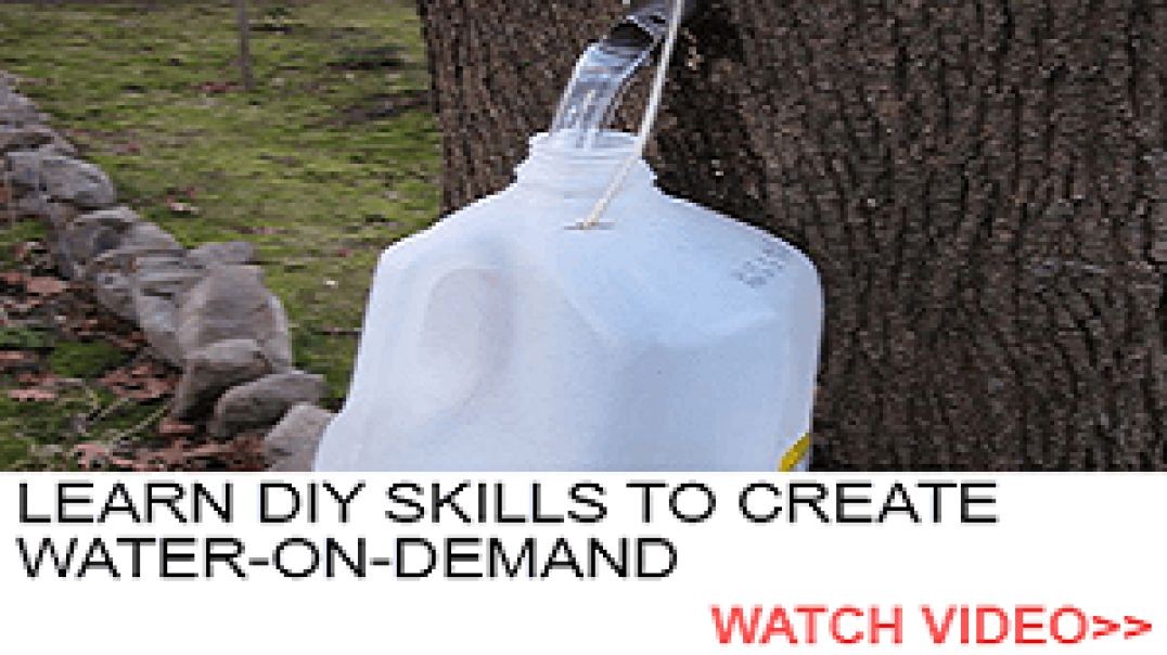 DIY Skills to Create Water On Demand
