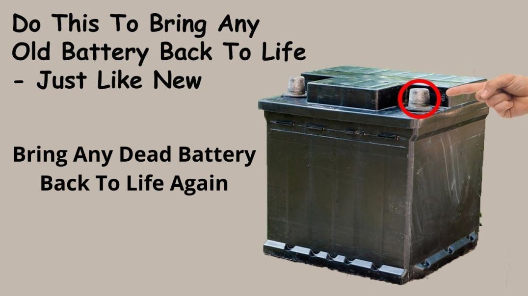Don't go to mechanic again ( Never Buy Batteries Again )