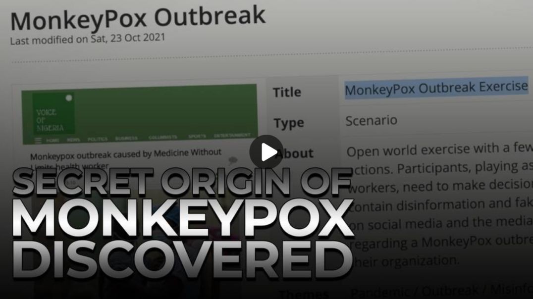 EXCLUSIVE - Origin Of Monkeypox Outbreak Discovered!!!
