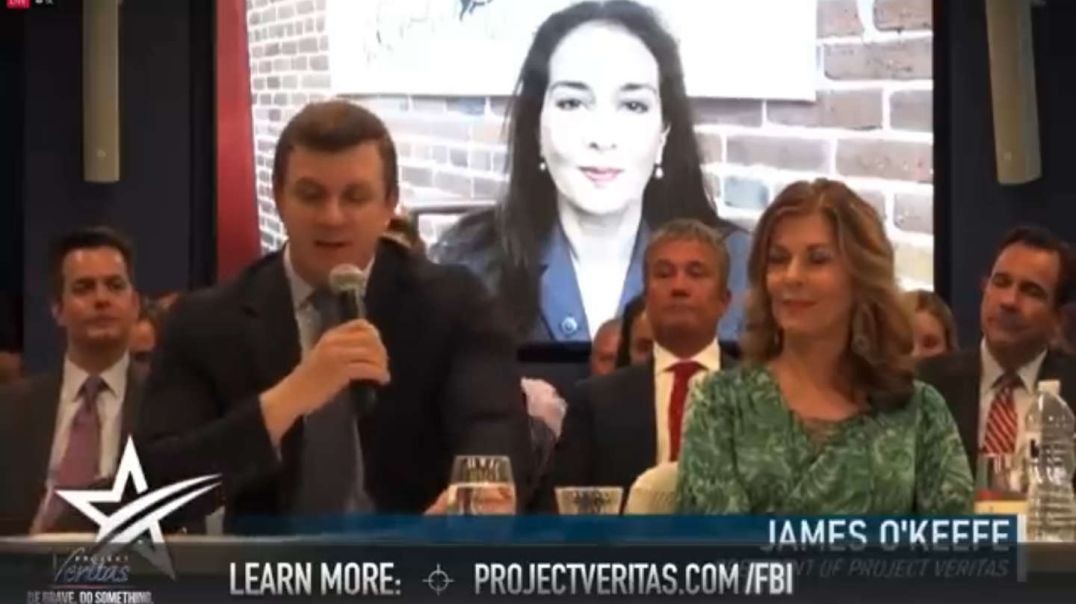 WATCH: James O'Keefe's Opening Statement on DOJ&FBI Overreach on Press to Members of C